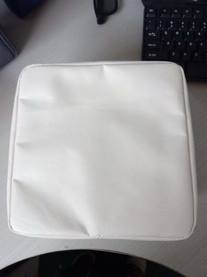Grande saco de cordão branco feito sob encomenda, sacos de cordão de nylon 20*8 Cm