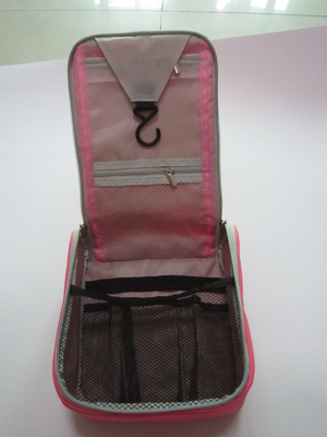 Malha do saco da lavagem do curso do arti'culo de tocador das mulheres cor-de-rosa dentro do tamanho personalizado