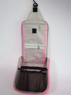 Malha do saco da lavagem do curso do arti'culo de tocador das mulheres cor-de-rosa dentro do tamanho personalizado